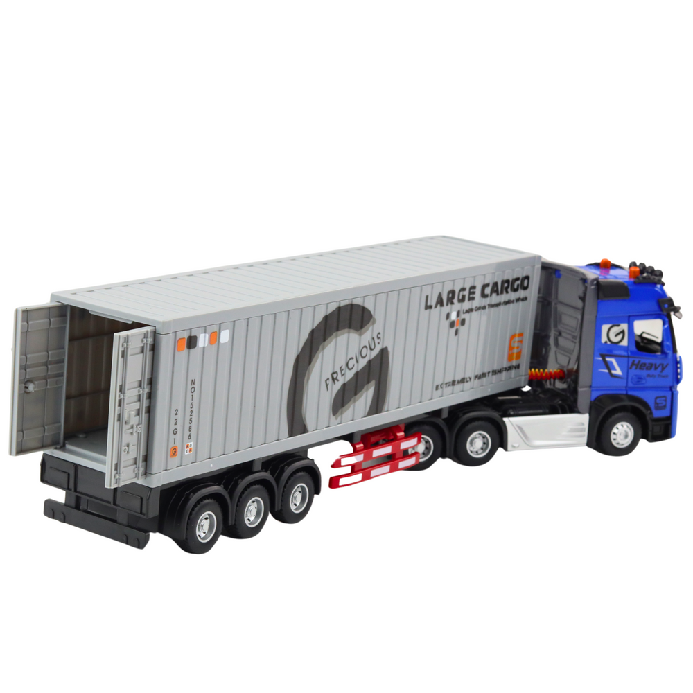 Daljinsko voden R/C Transportni Tovornjak z Zabojnikom 1:24 - slika 4