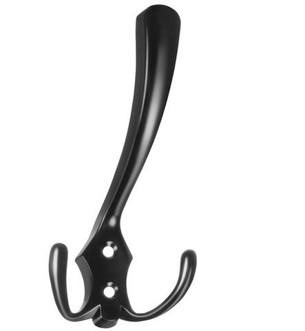 OBEŠALNIK STENSKI ČRNI 5 kom